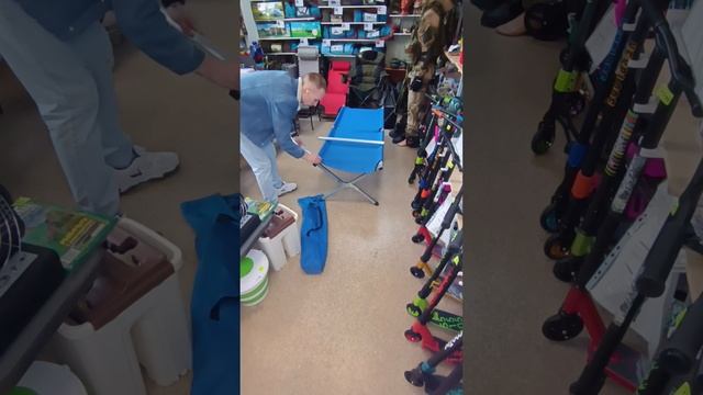 раскладушка каркасная, туристическая для заказа 89139083 смотреть онлайн