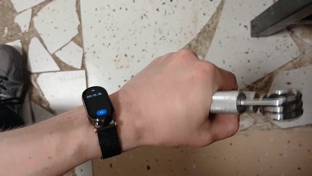 Тренировка с эспандером 35 кг