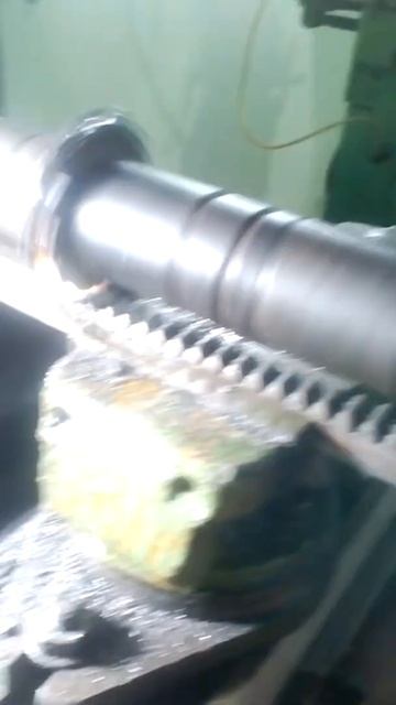 НГФ-110 нарезка зубов на зубчатой рейки. смотреть онлайн