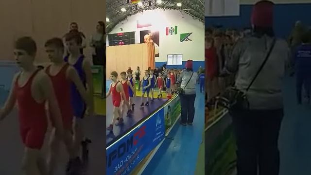 Черкашин Михаил грекоримская борьба открытие соревно