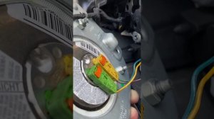 Как снять руль и подушку безопасности Mercedes W221