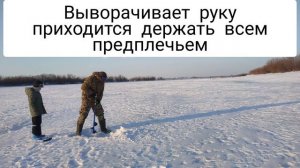 Тест нового шуруповерта как ледобур 180