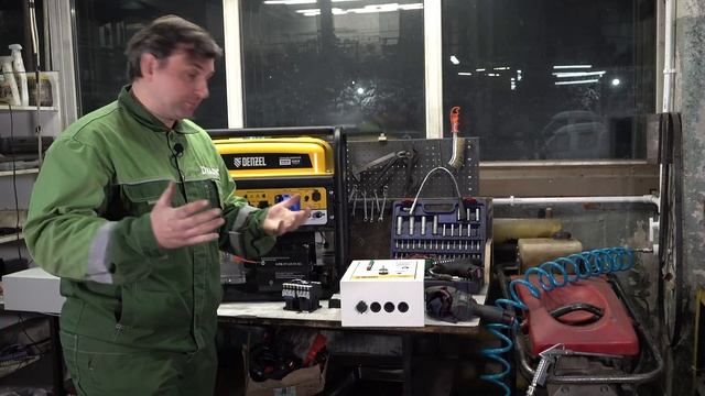 Почему генератор DENZEL + автозапуск DENZEL - не работает?