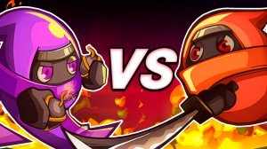 Кто из нас САМЫЙ ОПАСНЫЙ НИНДЗЯ?