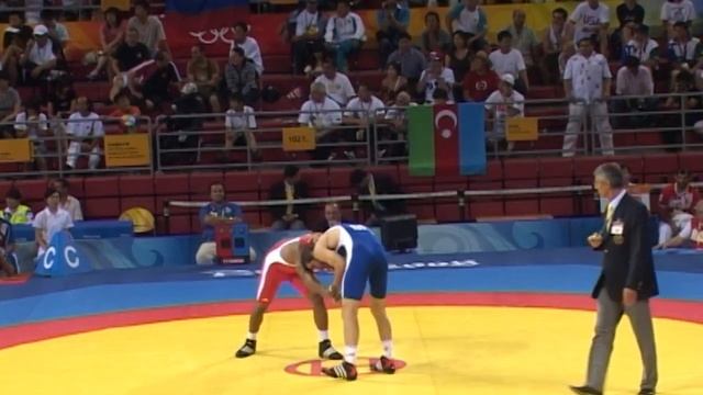 ОЛИМПИЙСКИЕ ИГРЫ. ПЕКИН-2008. 74 кг 1\4 Бувайсар Сайтиев (RUS) смотреть онлайн