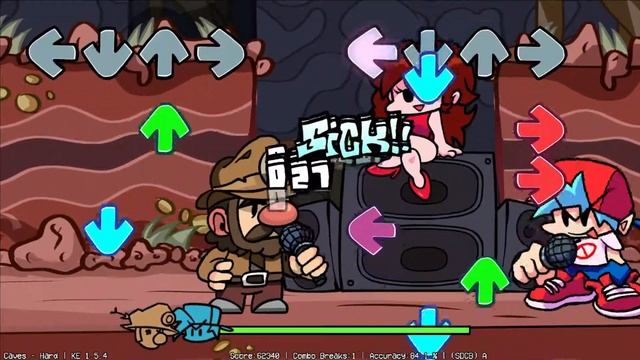 🎶Mario и Spelunkin кто из них лучше спел?)🎶-Friday Night Funkin Mod