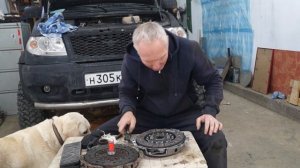 ЗАМЕНА СЦЕПЛЕНИЯ # УАЗ ПАТРИОТ # В ГАРАЖНЫХ УСЛОВИЯХ  .