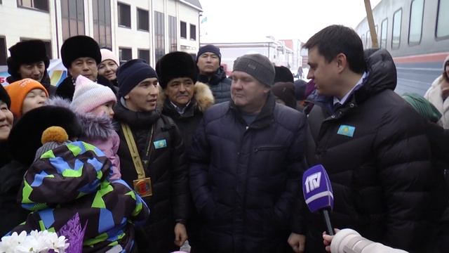 20.12.23. Чемпион мира по греко-римской борьбе Амангали Бе смотреть онлайн