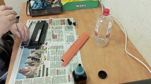 Заправка совместимого картриджа HP 117A (HP W2070A, W2071A, W2072A, W2