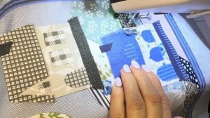 Домики из ткани. Аппликация из ткани.Пэчворк Houses made of fa