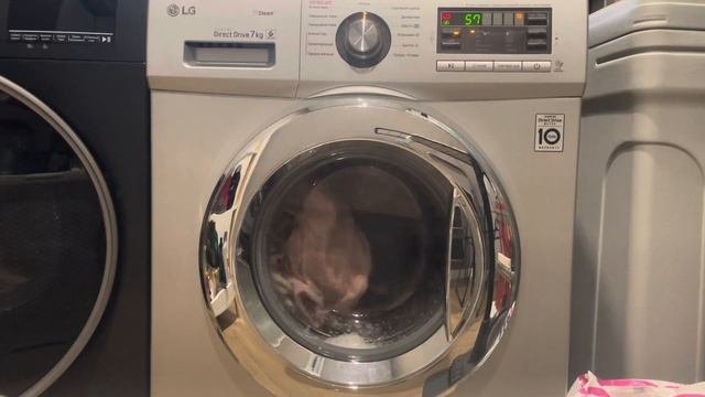 Стирка полотенец на LG: Хлопок 95 (80) 1200об/мин + суперполо? смотреть онлайн