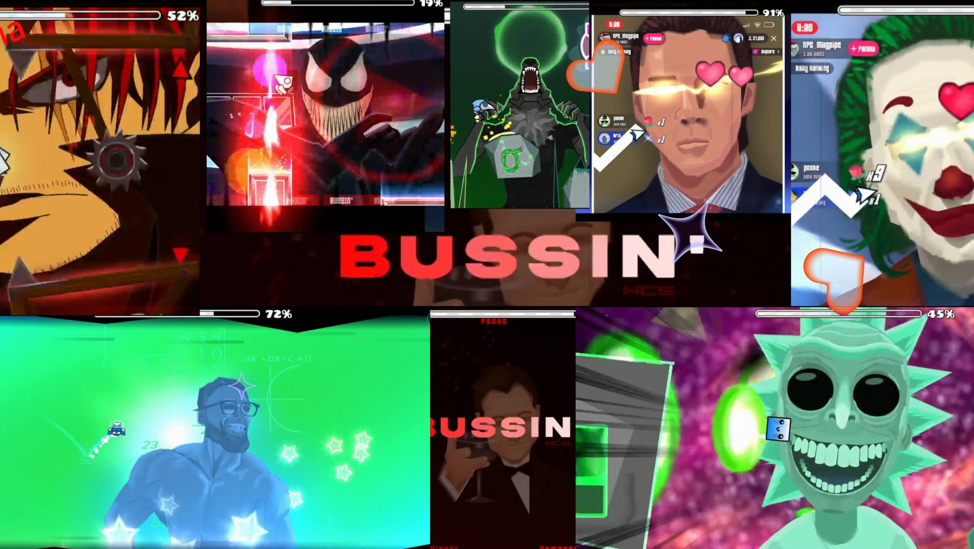 BUSSIN Geometry Dash