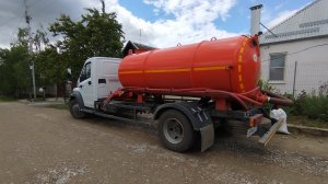 Из говновоза сделали водовоз. Газон Некст 10 тонн под бочку 5 кубов.😁😁😁