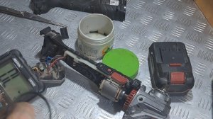 Аккумуляторная  болгарка Parkside 20 в не включается - ремо?