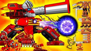 Мультфильмы про танки. Танк Железного Мстителя сражается за победу! Мультики для детей и малышей.