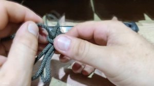 Плетение из Паракорда Темляк для ножа@CorcoranALParacord knot