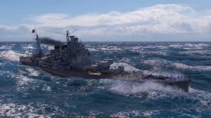 巡洋艦 愛宕の動画【004】_荒波（IJN Cruiser Atago 004_rough wave/крейсер Атаго 004_ суровые моря/巡洋艦 愛宕 004）