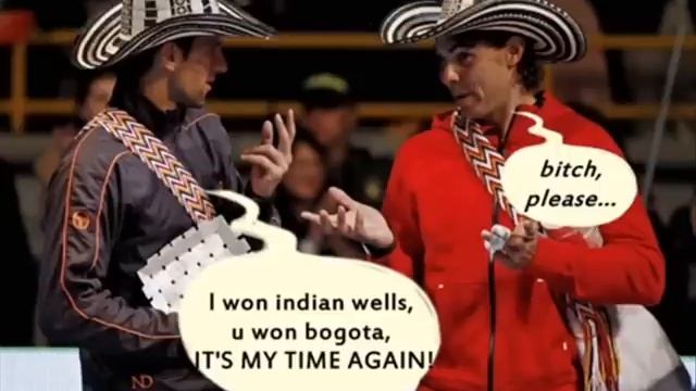 Приколы от 1 ракетки мира.  Джокович исполняет...