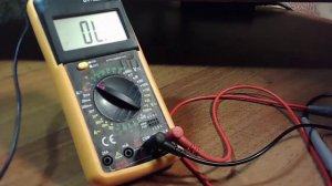Проверим Какое сопротивление щупов мультиметра может