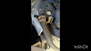 VW Polo 9n 2002 Fabia 1 снятие передней стойки.