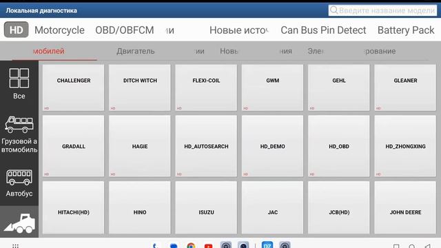 DiagZone PRO Карта покрытия