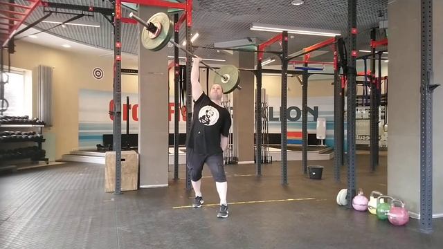 ДОНОШЕНИЕ ЛУРИХА -104 КГ. ШТАНГА 66 КГ + ГИРЯ 38 КГ. TWO HANDS ANYHO