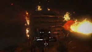 Rise of the Tomb Raider - битва с огнемётчиком