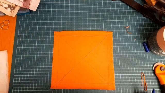 Одеяло  растрепыш   ч  5  Собираю квадратный блок, он же ?