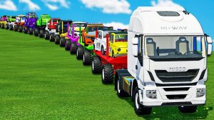 Машинки летают и прыгают! Развивающие мультики Машины помощники. Мультфильмы про машинки