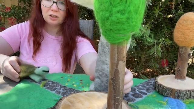 Заяц и черепаха сказка из фетра