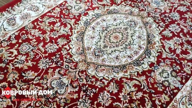 Ковёр из бамбукового шелка UNIQUE 0IS004 RED 0.6х1.1 м