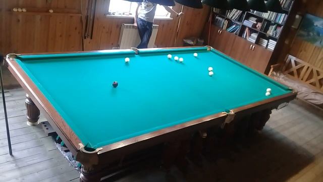 Бильярд. Сергей Д.- Евгений 8:5 комбинированная смотреть онлайн