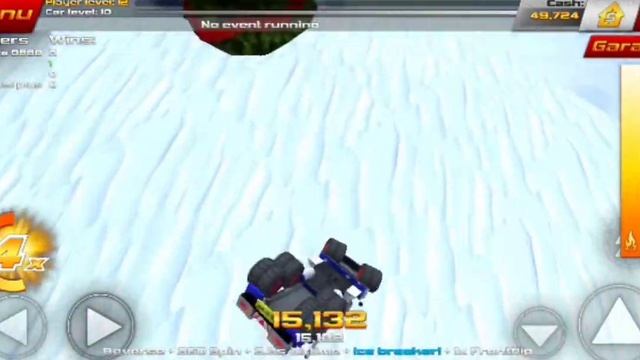 Фанюсь в Crash Drive 2 на каскадёрском грузовике