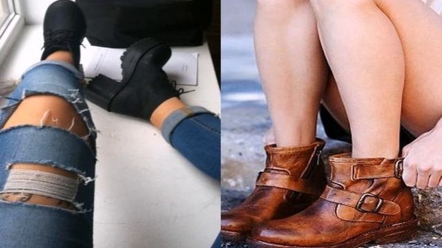 Осенние Ботинки Для Девушек смотреть онлайн