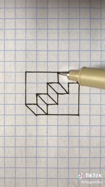 рисуем реалистичную лестницу крутая получается смотреть онлайн