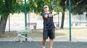 Как построить теннисный удар не выходя на корт