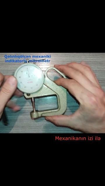 Qalınlıqölçən (vərəqəölçən) mikrometr (Thickness Micrometer, Микрометр толщ смотреть онлайн