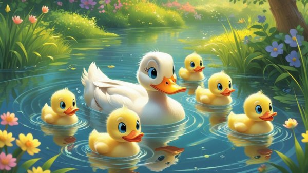 🦆Детская песенка про Уточку  | Детские песенки |Песенка Веселая Утка |Песенки для детей