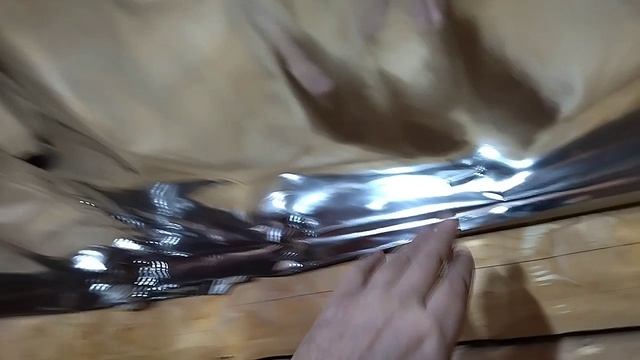 сруб бани, пароизоляция 4 шаг фольга.mp4