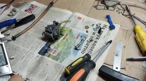 Husqvarna 236 глохнет при нажатии на курок