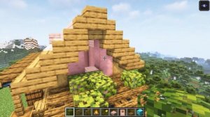 Вишневый дом в майнкрафте