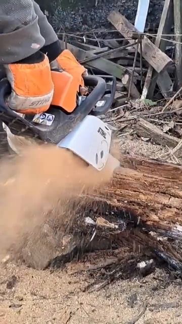 БЕНЗОПИЛА STIHL MS 211 смотреть онлайн