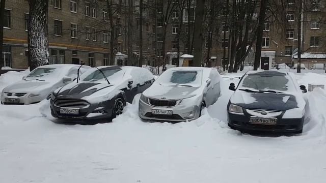 Февраль 2021 снег в Москве смотреть онлайн