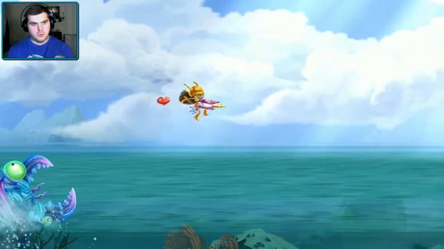 Прохождение Rayman Legends. Часть 76. ЦЕЛЬ-МОРСКАЯ ЗМЕЯ [1080p 60fps]