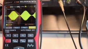 Сравнение анализа модуляций на ZOYI ZT-703S и FNIRSI 2C23T