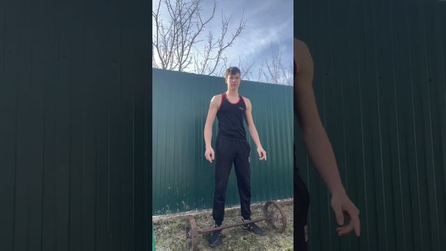 Лучшая тренировка с одной штангой дома!!!| ранен но не у