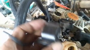 Пропала искра на бензопиле Штиль 180,причина