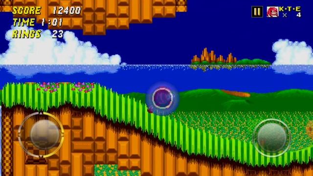 Играю в Соник мания