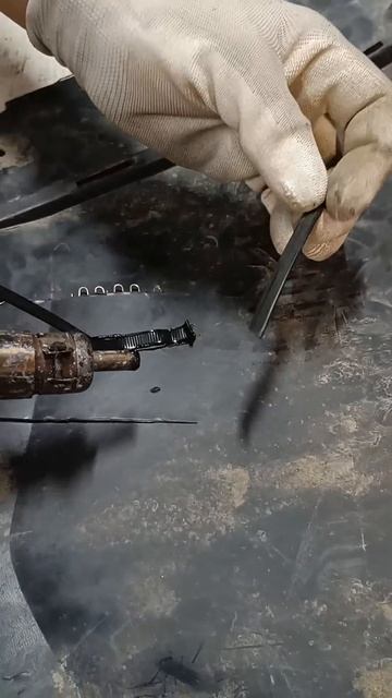 Пайка пластика при помощи стяжки , возможно?