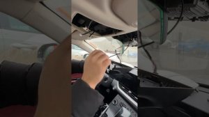 Faw Bestune B70, установка штатного регистратора